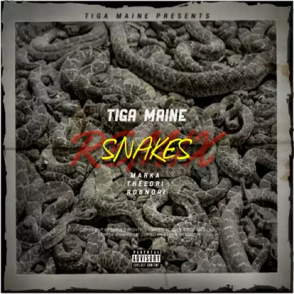 Tiga Maine - Snakes Remix ft. Marka, TheeOri, Robnori